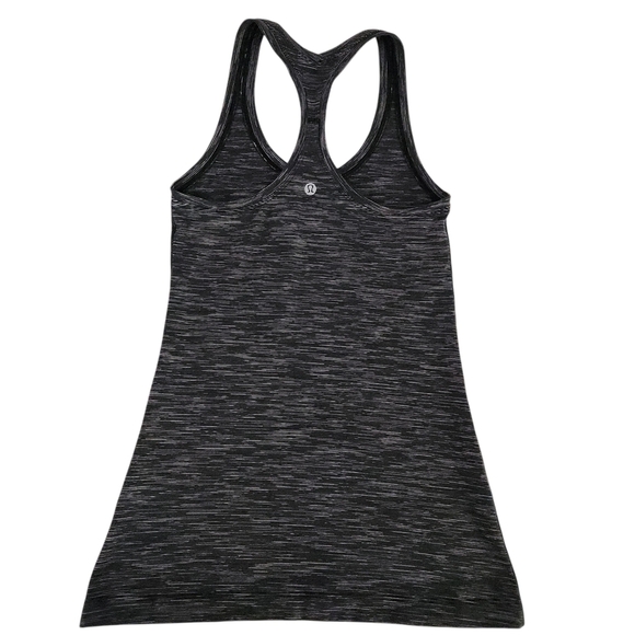 LULULEMON Cool Racerback II Wee Are From Space Deep Coal Battleship size 4 - Picture 4 of 10